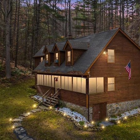 Sleepy Hollow 5Br Cabin - National Park 7 Min, Hot Tub, Fire Pit, Sleeps 12 루레이 외부 사진