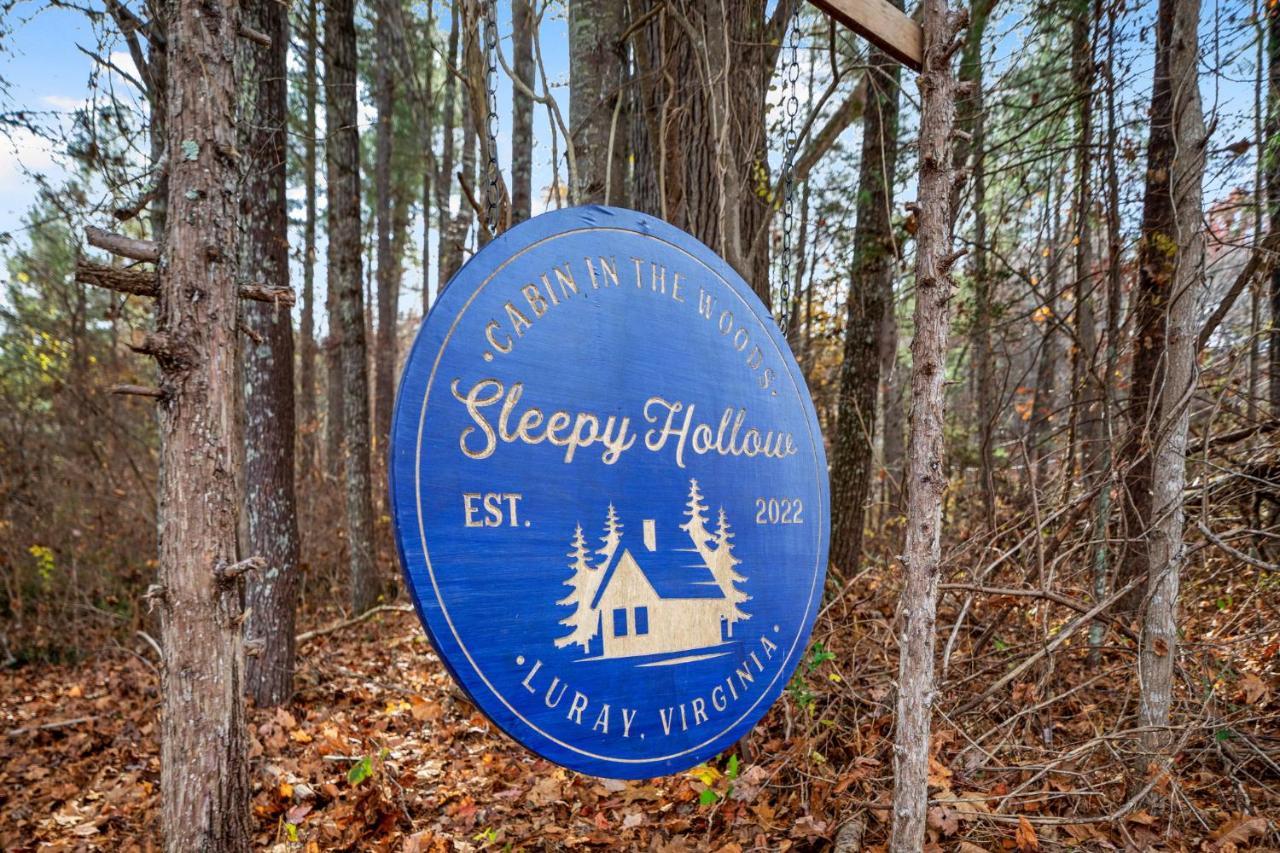 Sleepy Hollow 5Br Cabin - National Park 7 Min, Hot Tub, Fire Pit, Sleeps 12 루레이 외부 사진