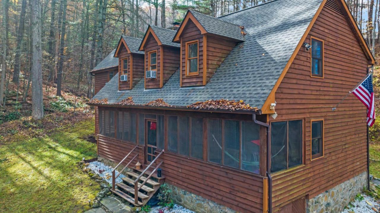 Sleepy Hollow 5Br Cabin - National Park 7 Min, Hot Tub, Fire Pit, Sleeps 12 루레이 외부 사진
