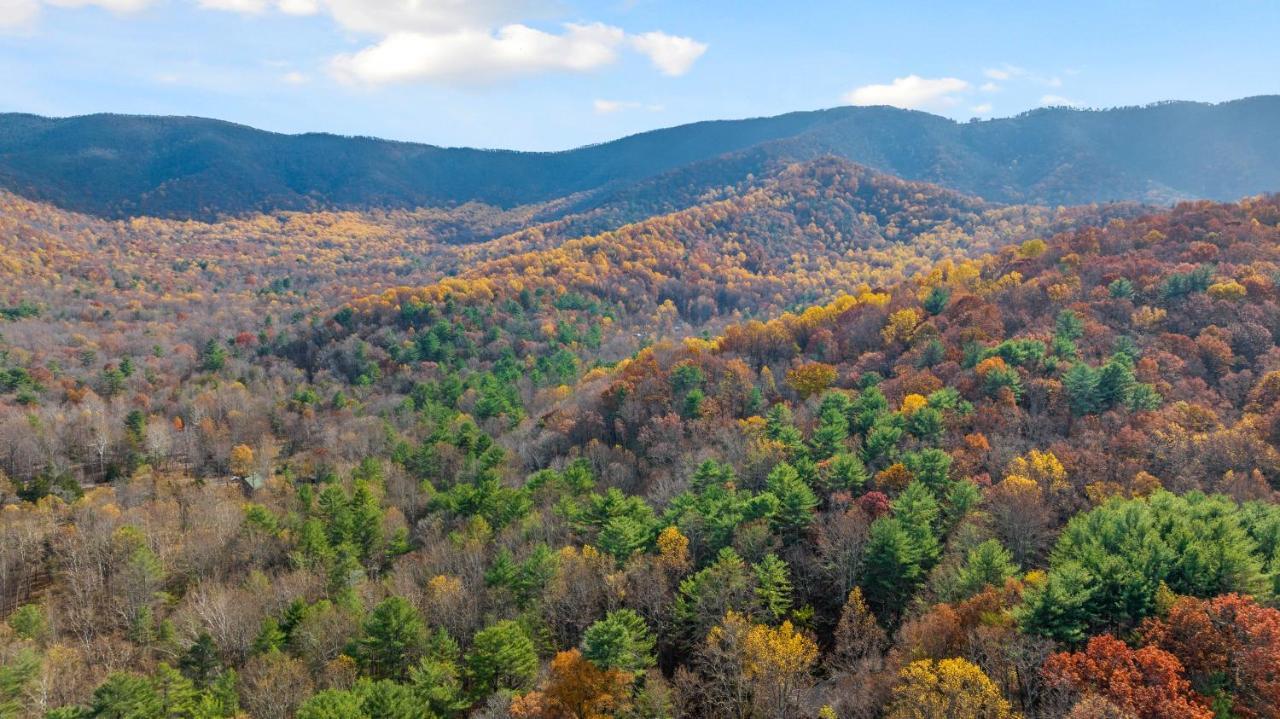 Sleepy Hollow 5Br Cabin - National Park 7 Min, Hot Tub, Fire Pit, Sleeps 12 루레이 외부 사진