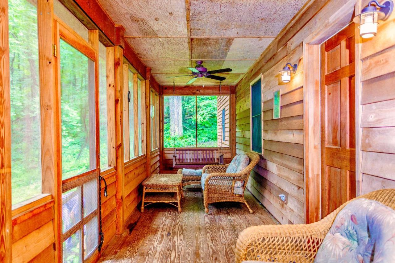 Sleepy Hollow 5Br Cabin - National Park 7 Min, Hot Tub, Fire Pit, Sleeps 12 루레이 외부 사진